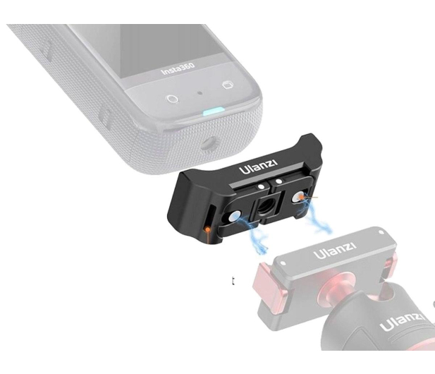 Ulanzi Adapter Quick Release do Insta360 X2/X3 - 1510297 - zdjęcie 3